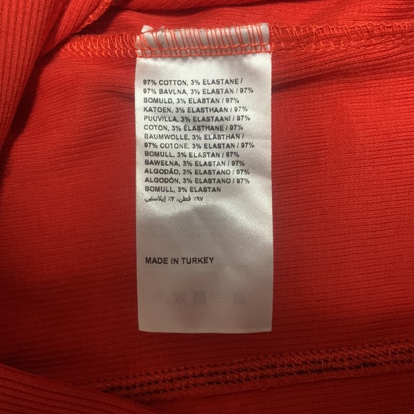 Red cropped ragged priest top. Grunge, y2k - Picture 3 of 5